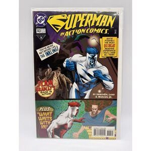 DC Comics Superman‎ in Action Comics No. 743 Vintage 1998 Bagged And Boarded